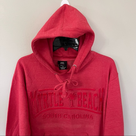 Isaac's Designs ‘Myrtle Beach South Carolina’ Graphic Hoodie Men Size M (EUC) - Picture 3 of 12
